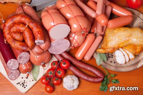 Collection of delicious sausage sausage still life of sausages and boiled sausage 25 HQ Jpeg