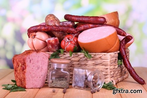 Collection of delicious sausage sausage still life of sausages and boiled sausage 25 HQ Jpeg