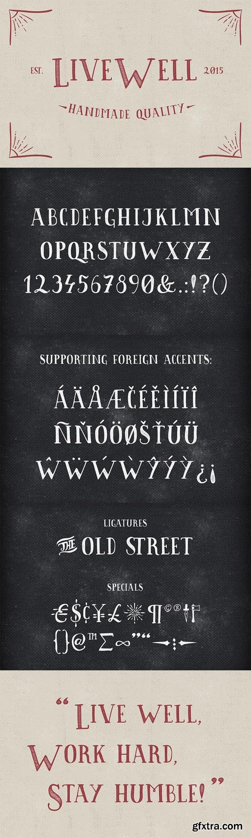 Livewell Typeface