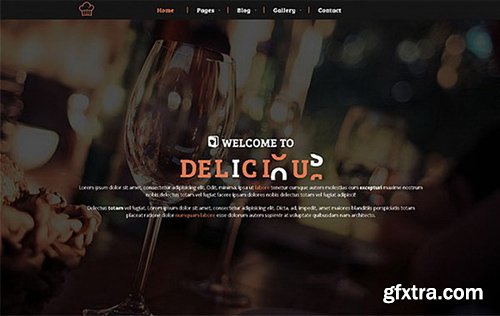 CreativeMarket - Delicious - Restaurant & Cafe theme