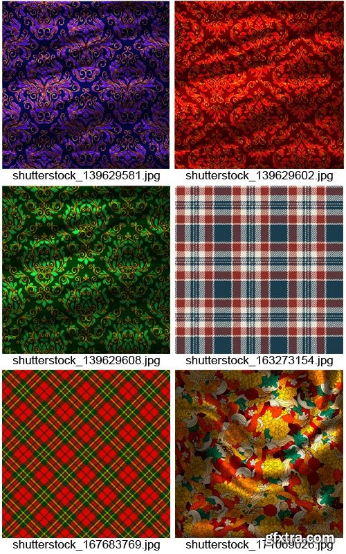 Amazing SS - Textile Backgrounds, 25xEPS