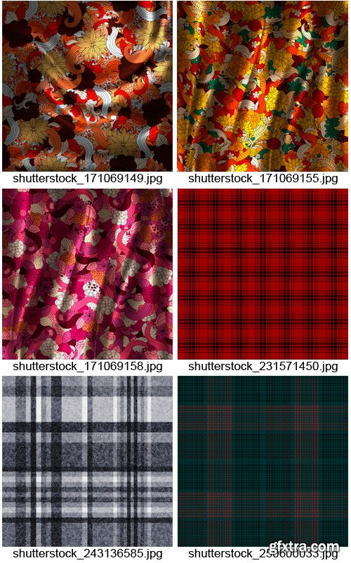 Amazing SS - Textile Backgrounds, 25xEPS