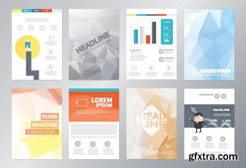 Stock Vectors - Business Flyer Template 6