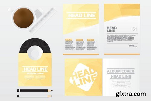 Stock Vectors - Business Flyer Template 6