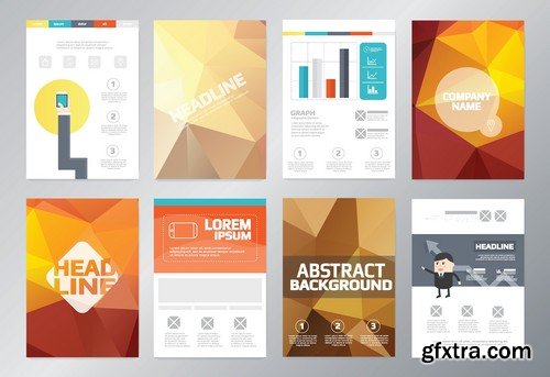 Stock Vectors - Business Flyer Template 6