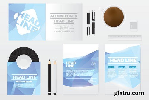 Stock Vectors - Business Flyer Template 6