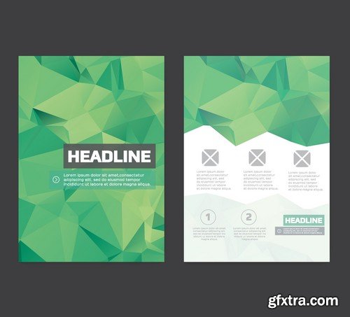 Stock Vectors - Business Flyer Template 6