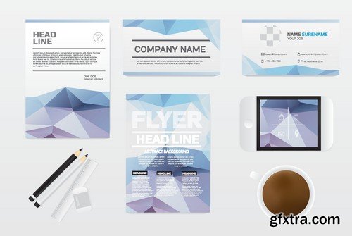 Stock Vectors - Business Flyer Template 6