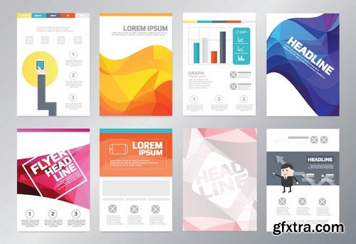 Stock Vectors - Business Flyer Template 6