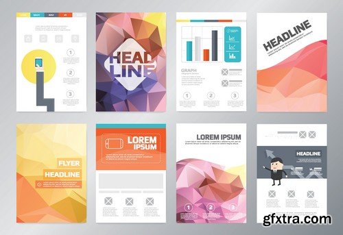 Stock Vectors - Business Flyer Template 6