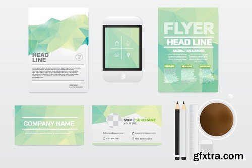 Stock Vectors - Business Flyer Template 6