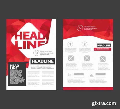 Stock Vectors - Business Flyer Template 6