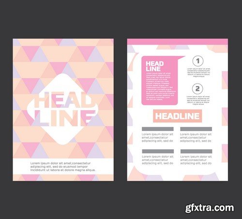 Stock Vectors - Business Flyer Template 6