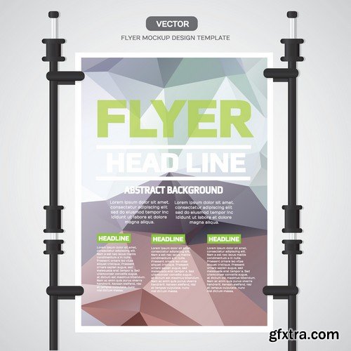 Stock Vectors - Business Flyer Template 6