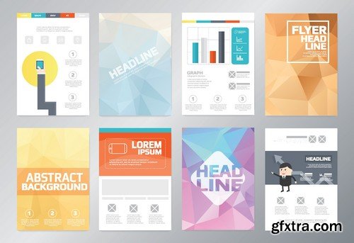 Stock Vectors - Business Flyer Template 6