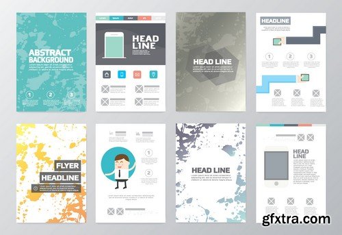 Stock Vectors - Business Flyer Template 6