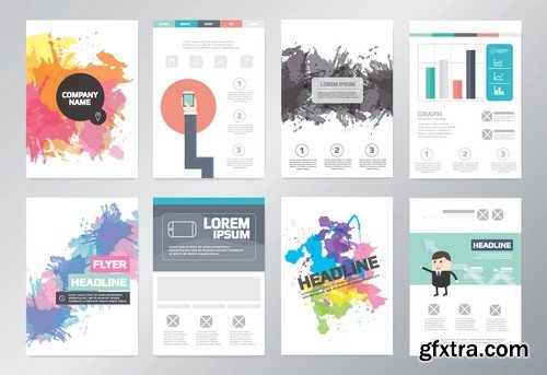 Stock Vectors - Business Flyer Template 6