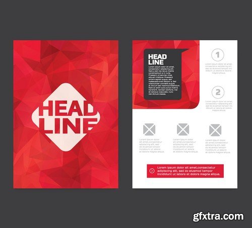 Stock Vectors - Business Flyer Template 6