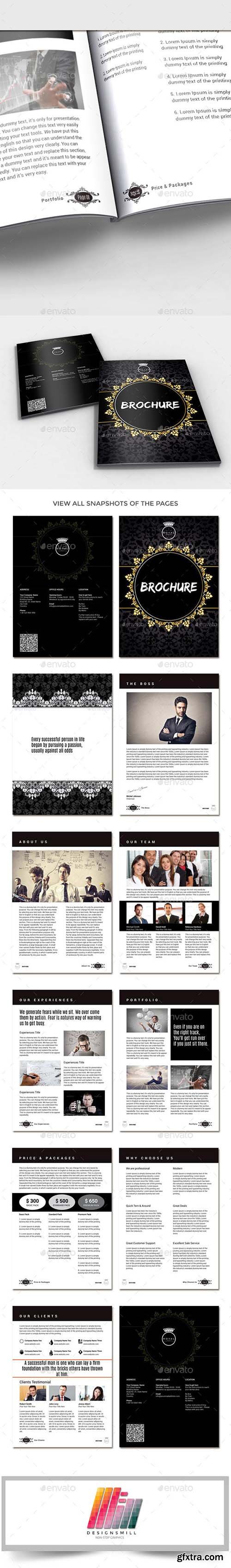 GraphicRiver Royal Multipurpose Brochure Template for Business 10187119