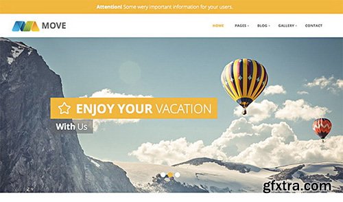 CreativeMarket - Move - modern tour theme