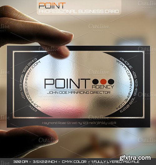 CM Point Plastic Card 8535