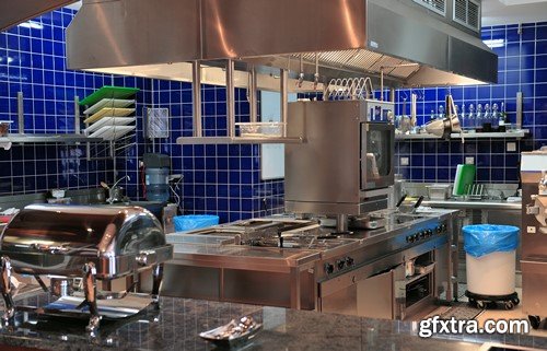 Restaurant Kitchens - 15x JPEGs