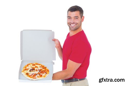 Appetizing fresh pizza - 11x JPEG