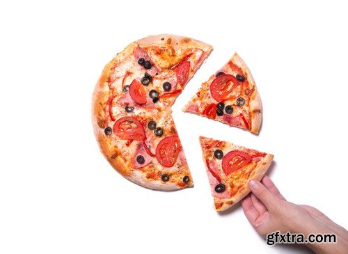 Appetizing fresh pizza - 11x JPEG