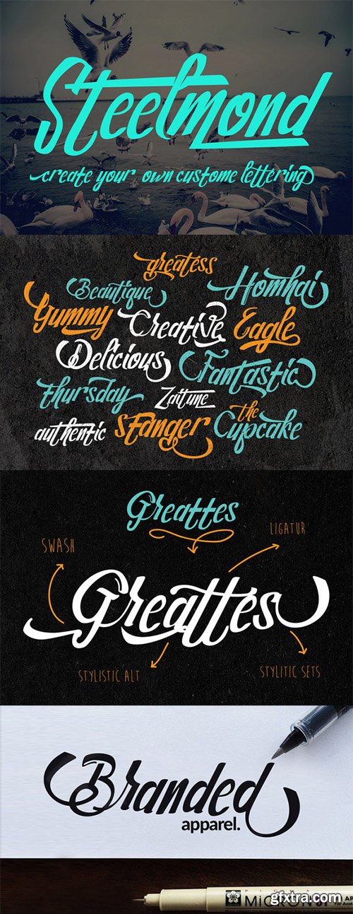 Steelmond Font Family