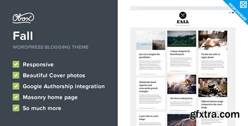 ThemeForest - Fall v1.1.5 - Premium WordPress Blogging Theme