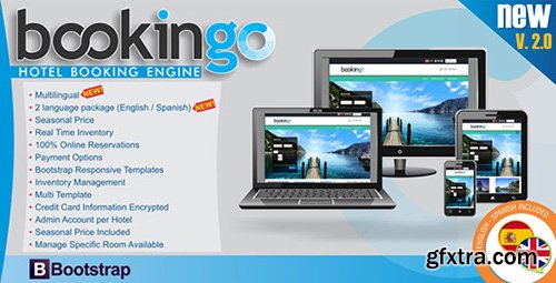 CodeCanyon - Bookingo Hotel Booking System v1.3