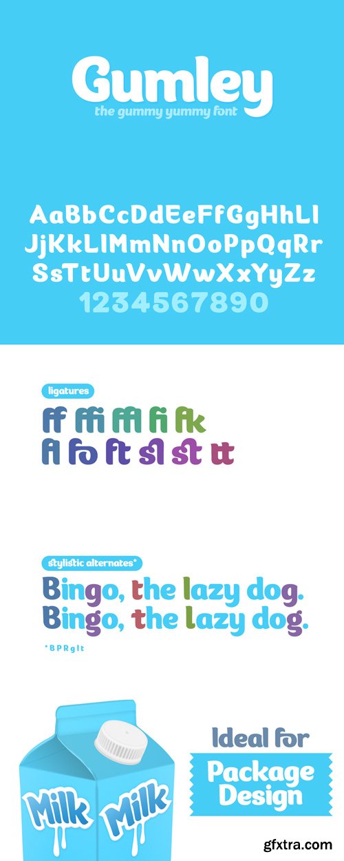 Gumley Font Family $49