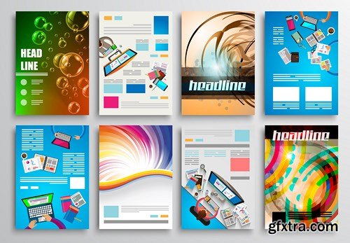 Flyer and Brochure Design 12, 25xEPS