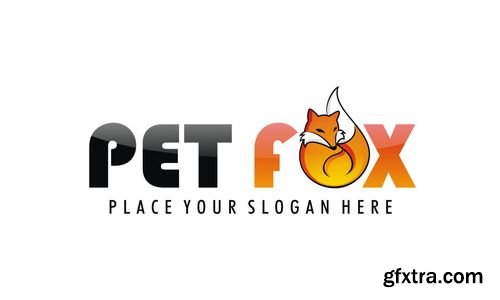 Vector - Animal Fox Logo Vector