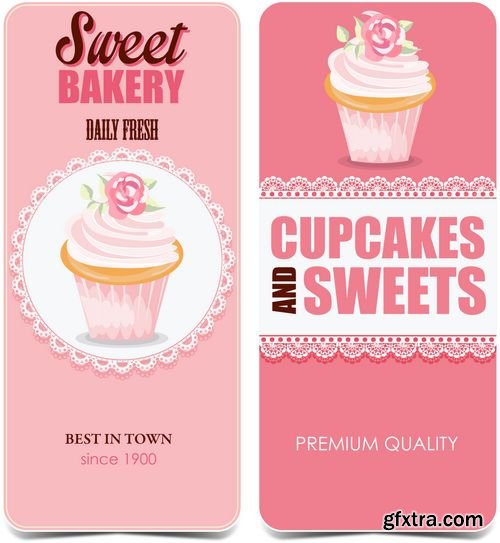 Vector - Bakery Labels