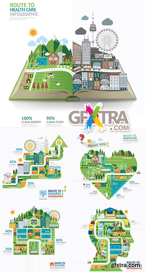 Route to infographic