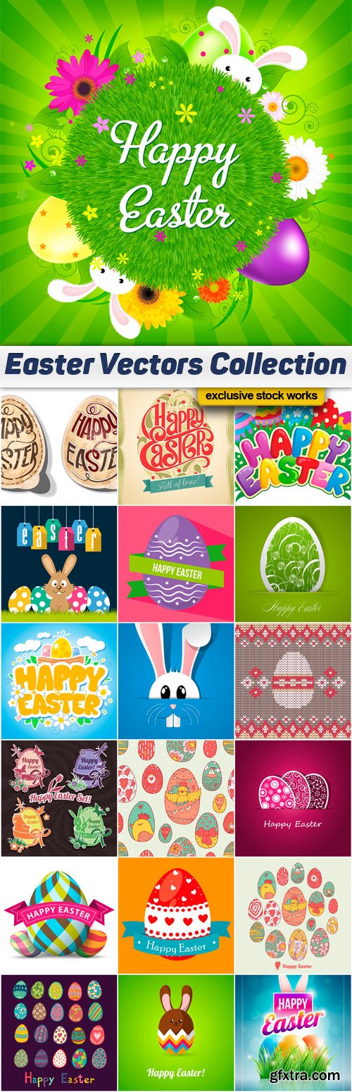 Easter Vector Collection - 19x EPS