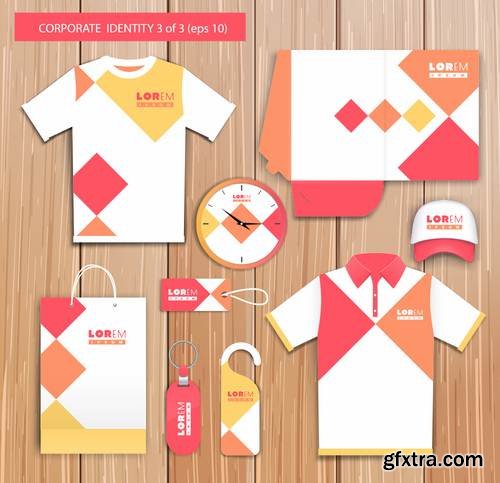 Stock Vector - Corporate Id Design Templates, 25EPS