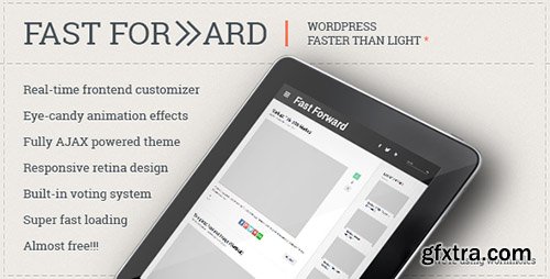 ThemeForest - Fast Forward v1.4 - Faster than Light Content Sharing