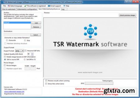 TSR Watermark Image Software v3.4.2.9 (+ Portable)