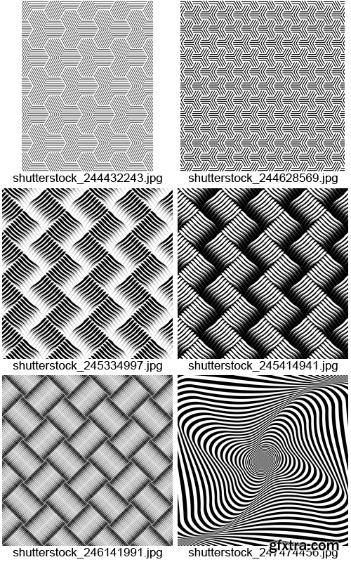 Amazing SS - Modern Stylish Patterns 2, 25xEPS