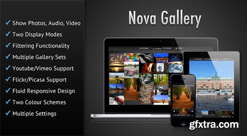 CodeCanyon - Nova Gallery v1.2 - Responsive HTML5 Multimedia Gallery