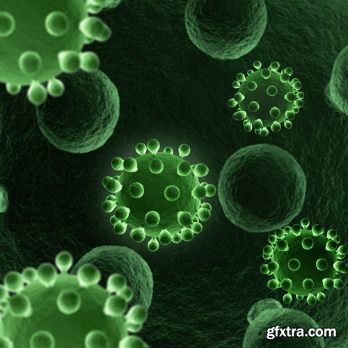 Bacterium & Virus, 25xUHQ JPEG