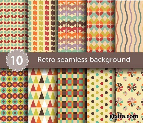 Retro & Ethnic Patterns, 24xEPS