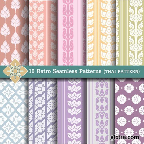 Retro & Ethnic Patterns, 24xEPS