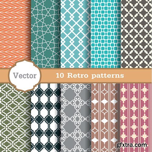 Retro & Ethnic Patterns, 24xEPS