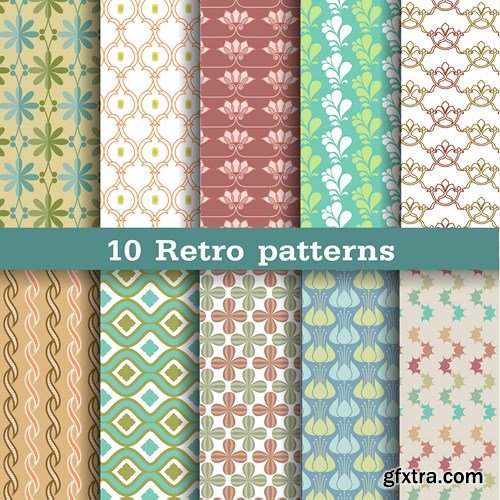 Retro & Ethnic Patterns, 24xEPS