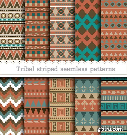 Retro & Ethnic Patterns, 24xEPS