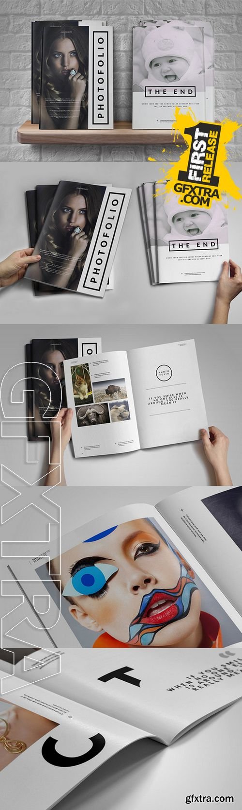 A4 Photofolio Template - CM 217046