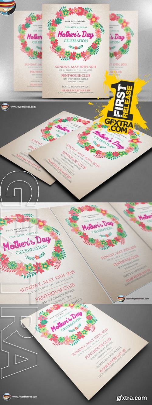 Mother's Day Flyer Template - CM 217021